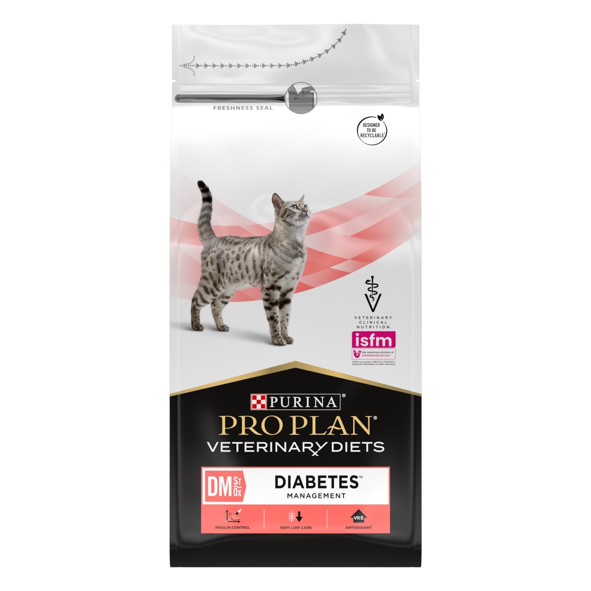 Pro Plan Diabetes Management St/Ox Feline kaķiem 1,5 kg - Produkta attēls