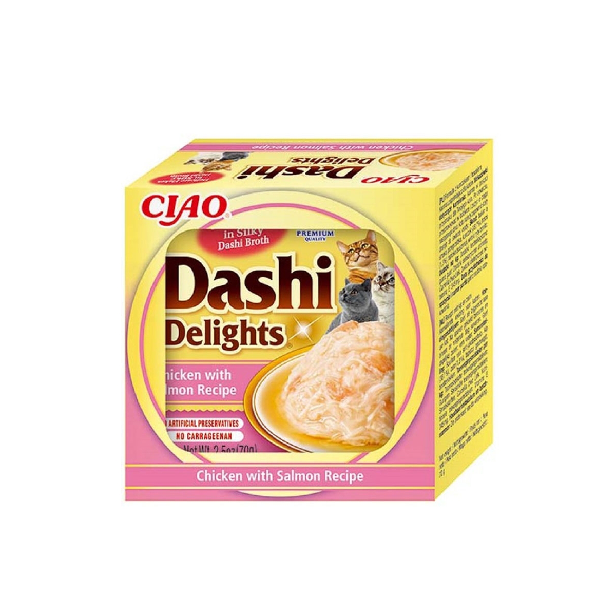 CHURU Dashi Delights gardums kaķiem, vista/lasis 70g