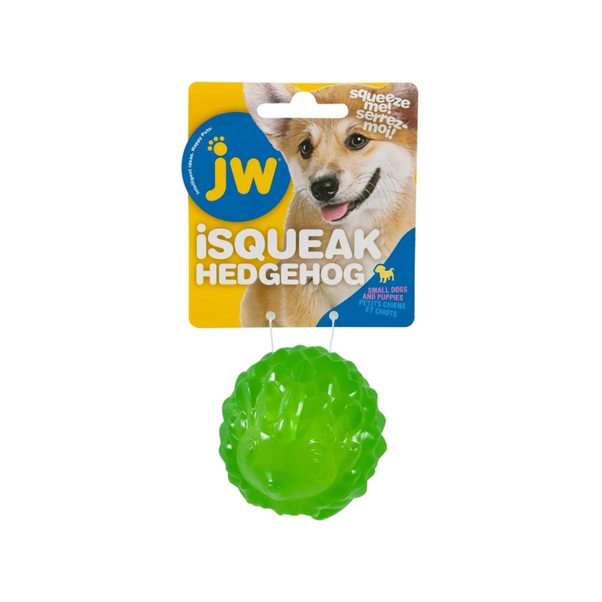 JW Hedgehog Squeaky rotaļlieta suņiem, S - Produkta attēls