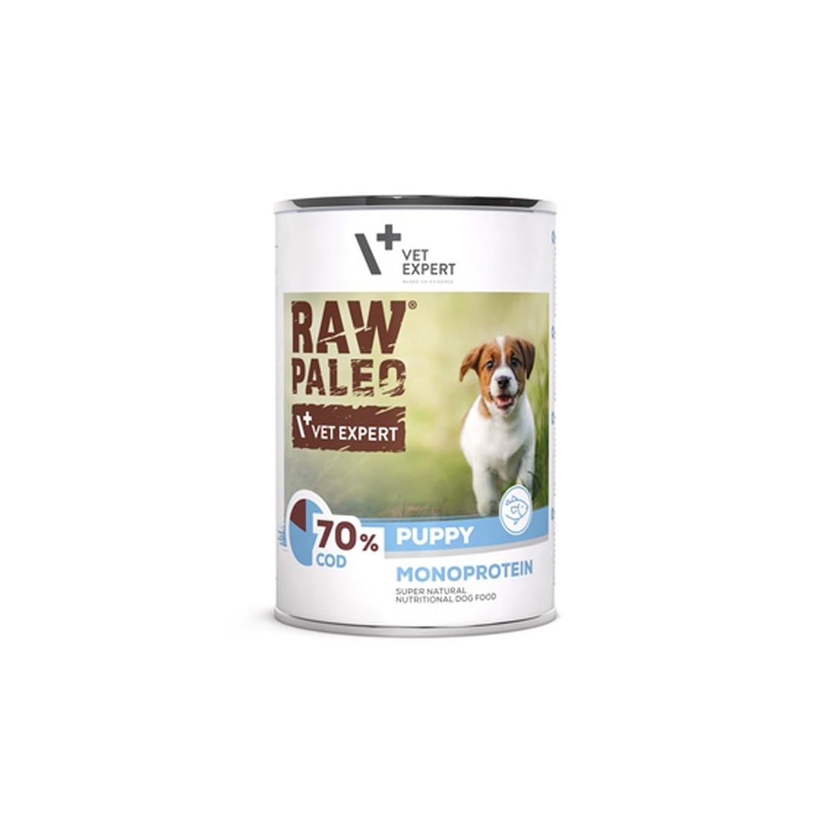 RAW PALEO mitrā barība kucēniem, menca, 400g - Produkta attēls