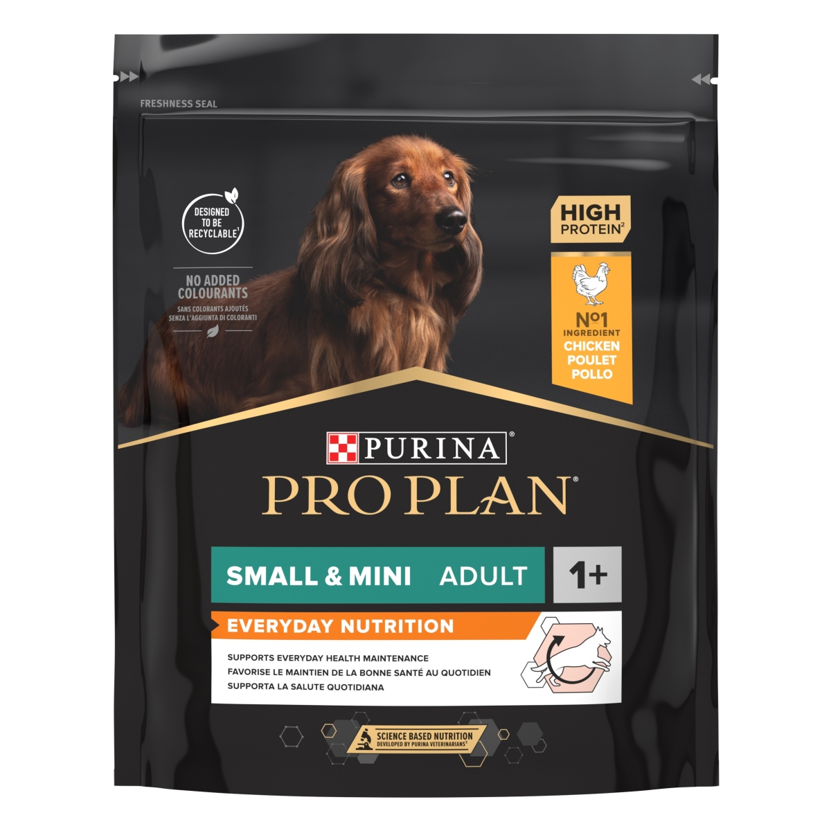 PRO PLAN Adult Small & Mini sausā barība suņiem, vista, 700g - Produkta attēls