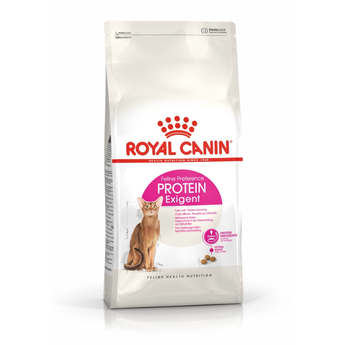 ROYAL CANIN Exigent Protein sausā barība kaķiem, 400g - Produkta attēls