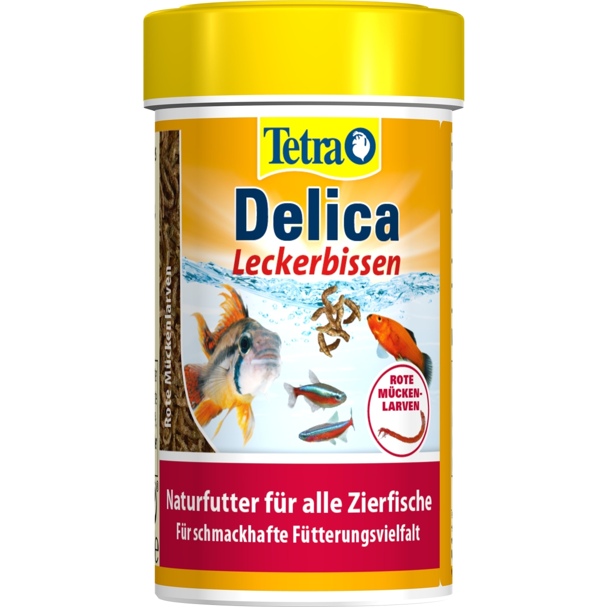 TETRA Delica Bloodworms barība zivīm 100ml - Produkta attēls