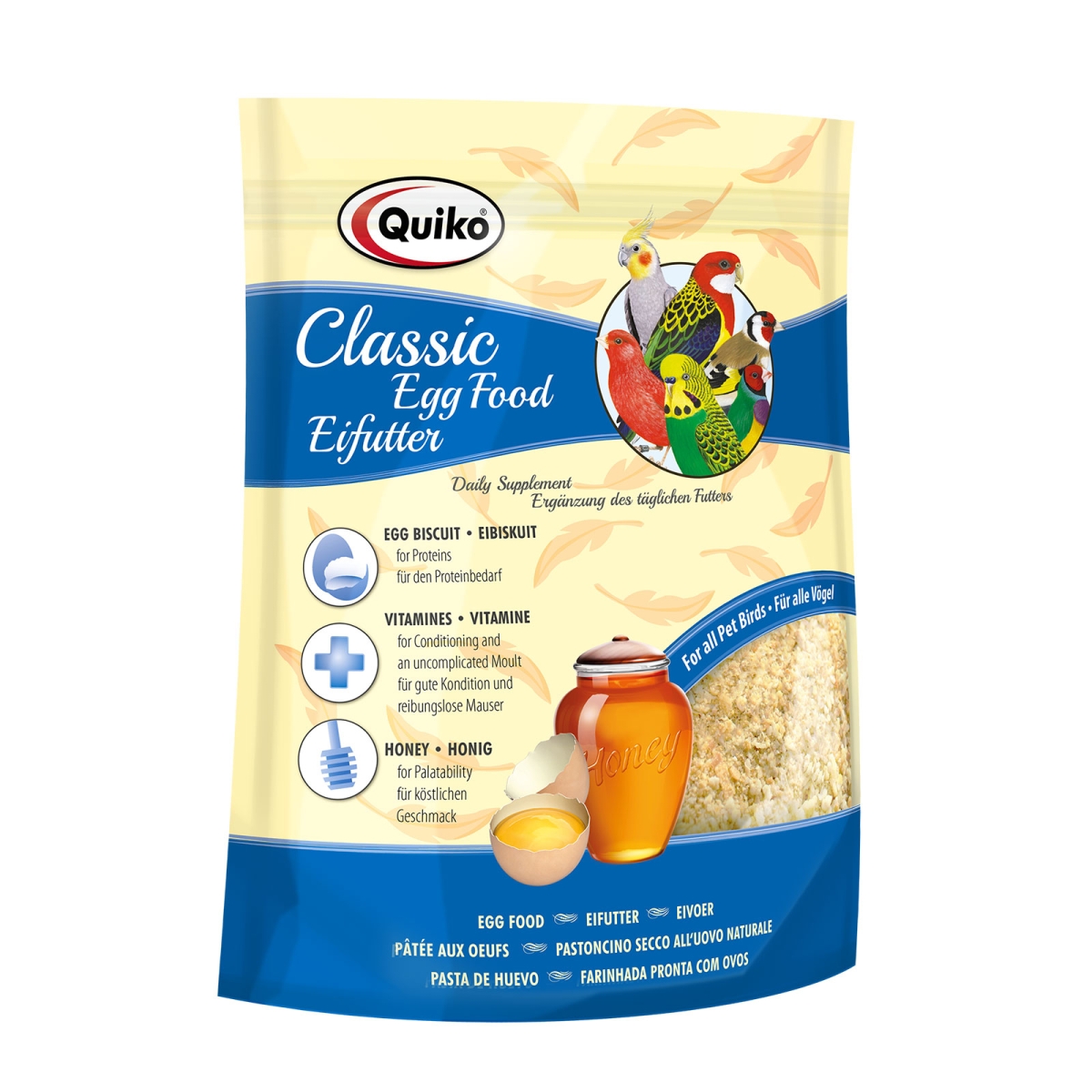 Quiko classic eggfood Quiko® classic barība putniem 125 g - Produkta attēls