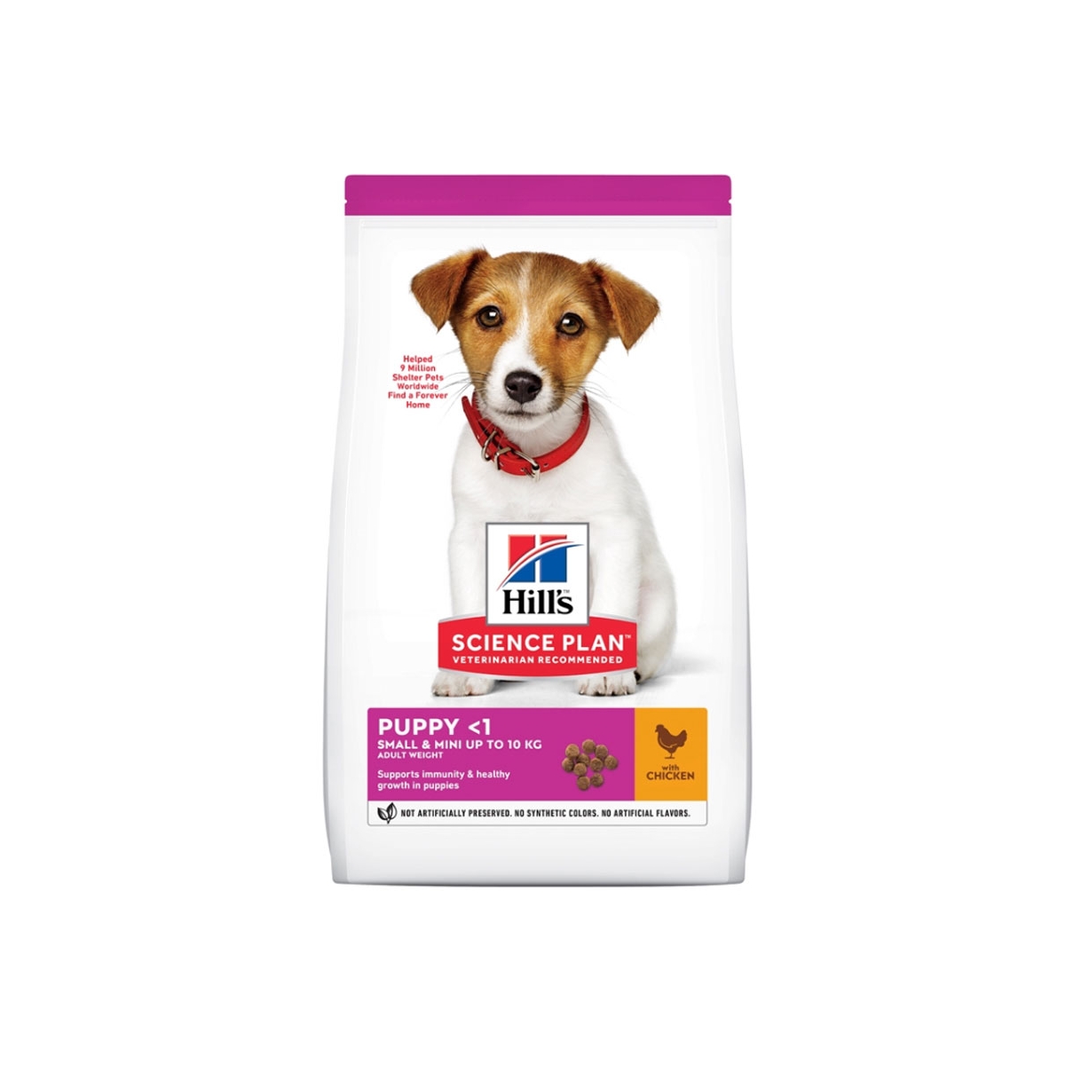 HILL'S SP Small&Mini Puppy sausā barība kucēniem,vista, 3kg - Produkta attēls