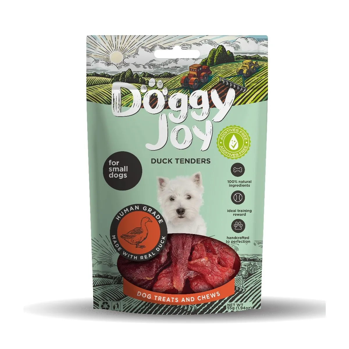 Doggy Joy pīles gaļas izlase mazo šķirņu suņiem, 55g - Produkta attēls