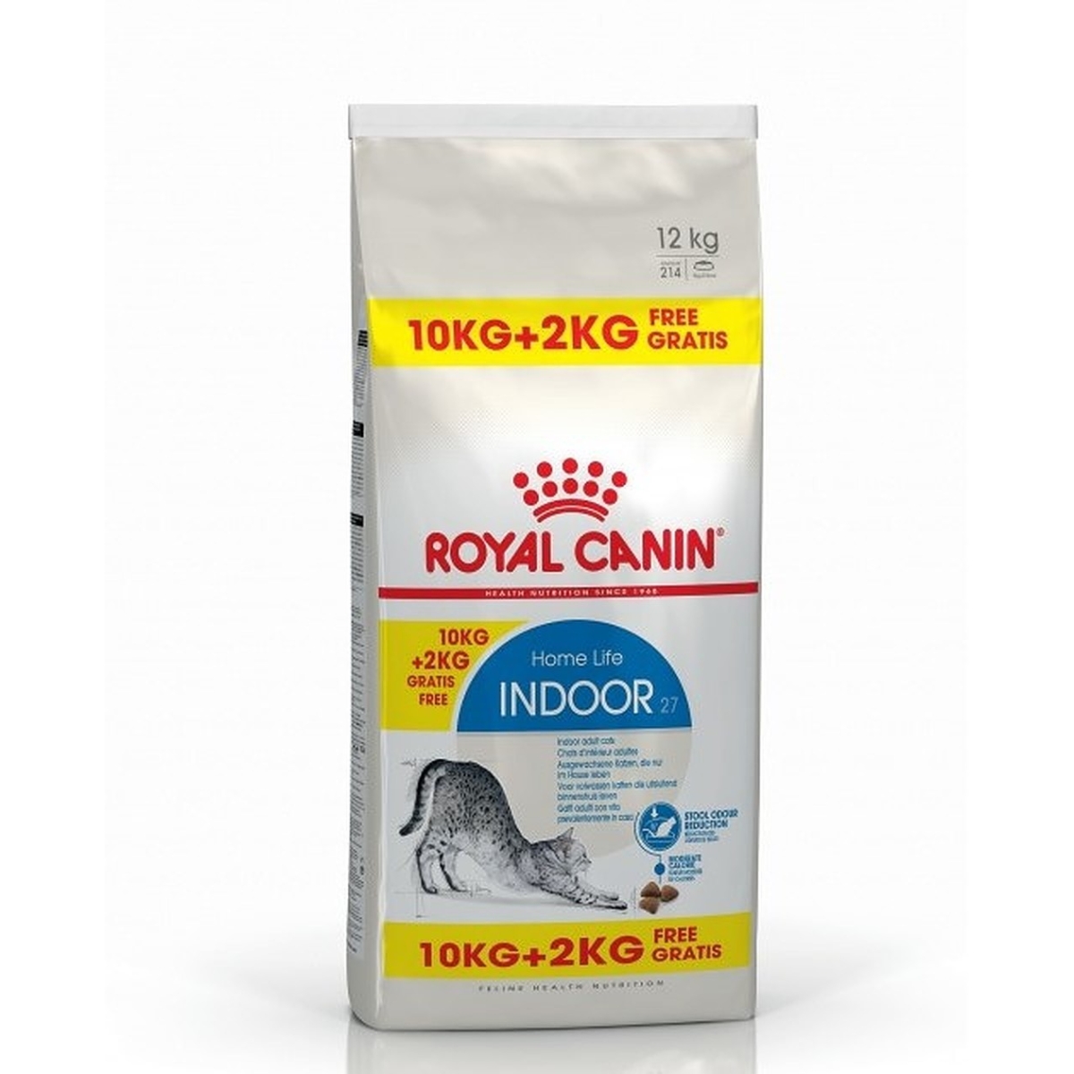 Royal Canin sausā barība iekštelpās dzīvojošiem kaķiem, 2kg+400g - Produkta attēls