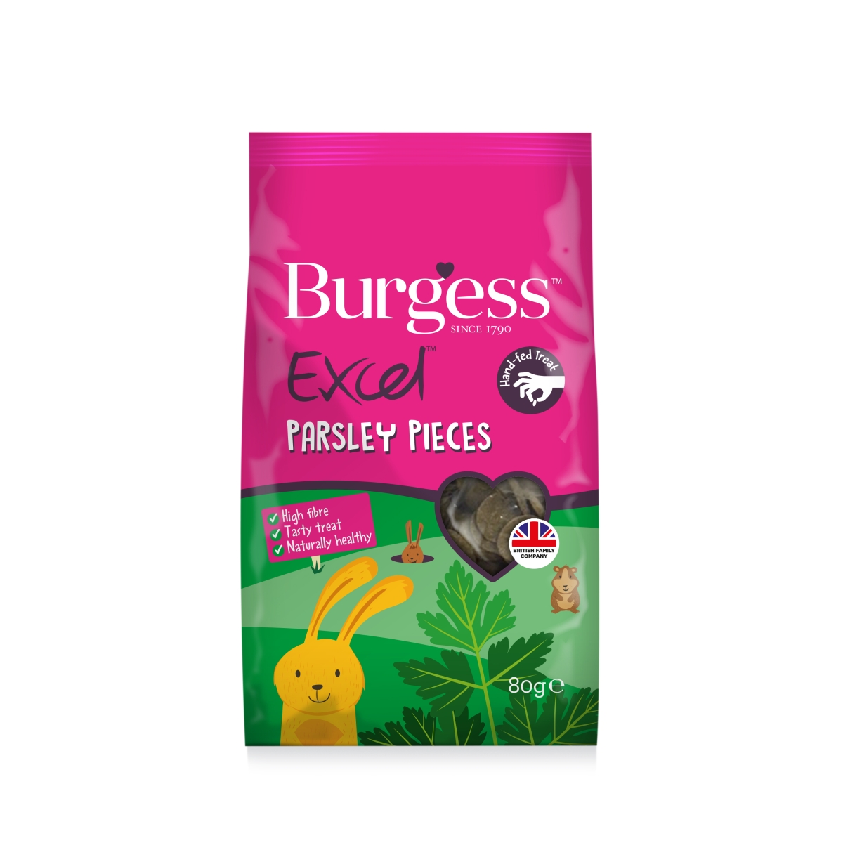 Burgess Excel Treats Pētersīļu Kārumi 80 g - Produkta attēls