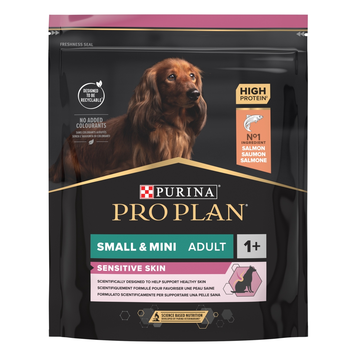 PRO PLAN Adult Small&Mini sausā barība suņiem, lasis, 700g - Produkta attēls