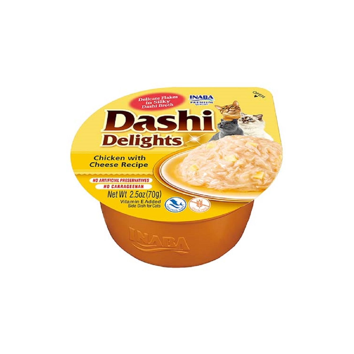 CHURU Dashi Delights kārums kaķiem, vista/siers, 70g - Produkta attēls