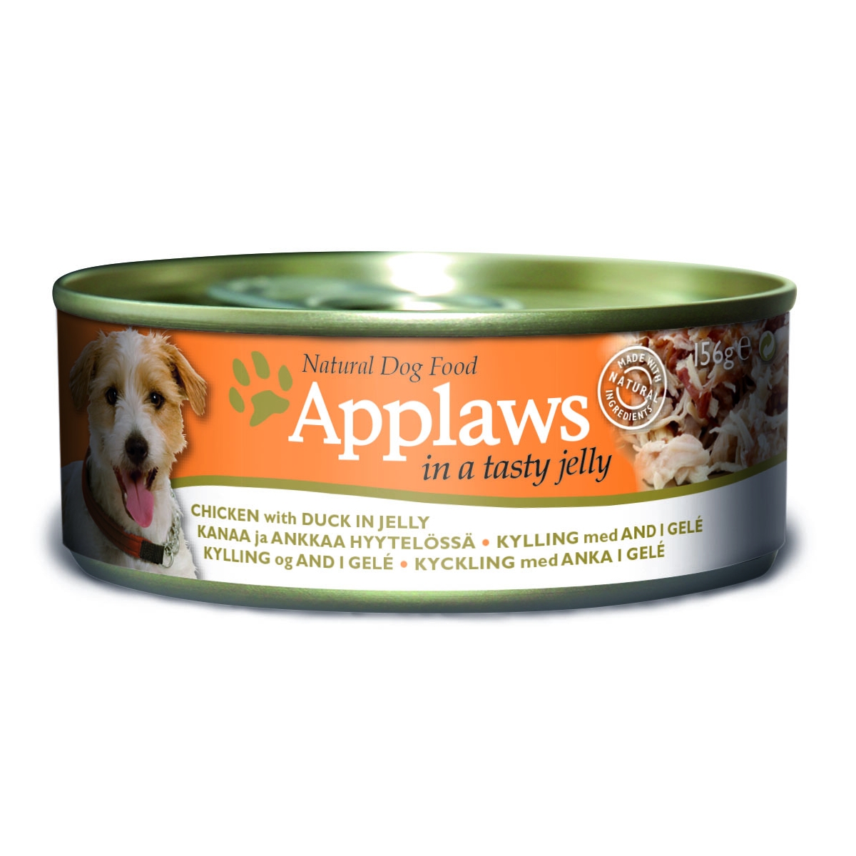 Applaws Dog konservi ar vistas un pīles gaļu, 156 g - Produkta attēls