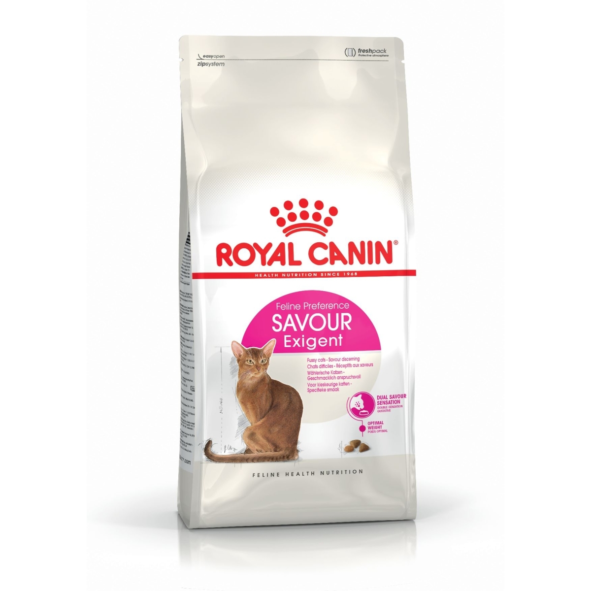 ROYAL CANIN Exigent Savour sausā barība kaķiem, 400g - Produkta attēls