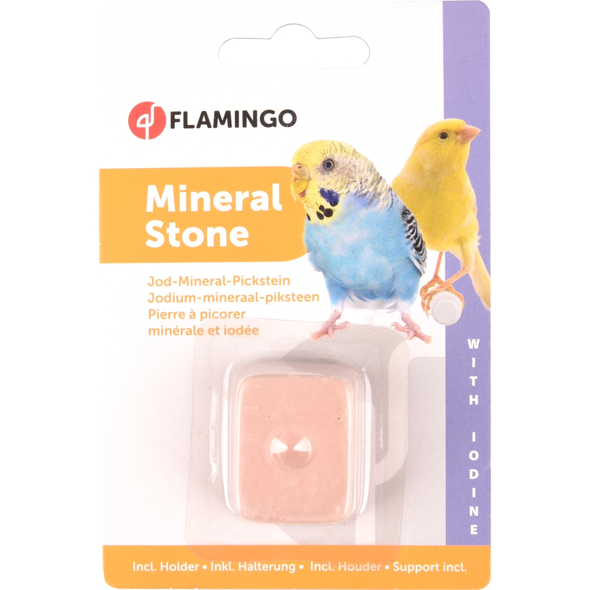 Flamingo Bird's World joda akmens knābāšanai 8 g - Produkta attēls