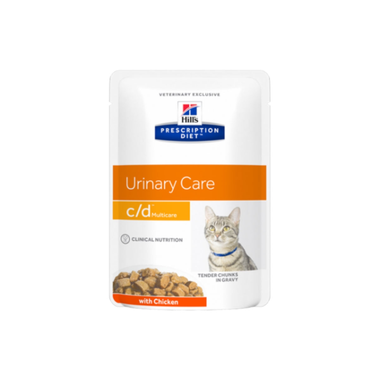 HILL'S PD c/d Urinary Multicare mitrā barība kaķiem, vista, 85g - Produkta attēls