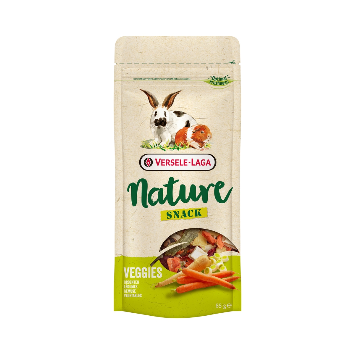 Versele-Laga Nature Veggies dabīgs gardums ar dārzeņiem, 85g - Produkta attēls