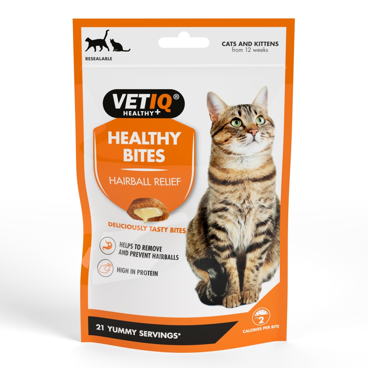 VETIQ Healthy Hairball Remedy gardums kaķiem, 65 g - Produkta attēls