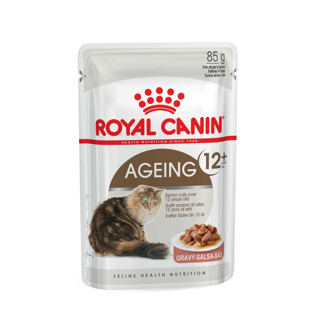 ROYAL CANIN Ageing 12+ mitrā barība kaķiem, 85g