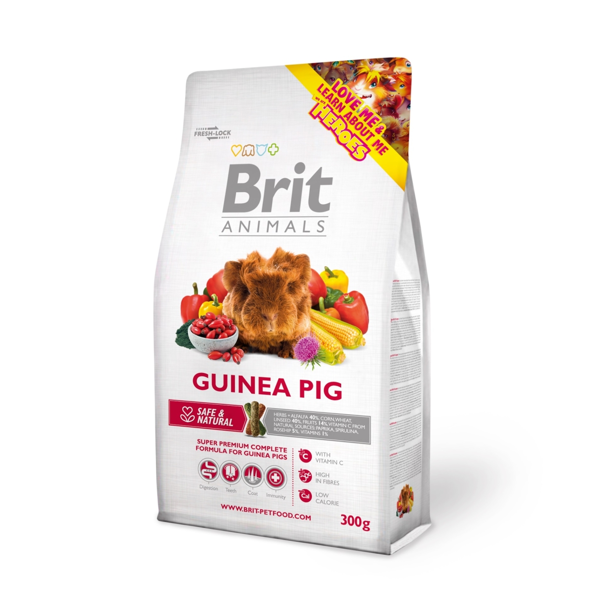 BRIT Animals pilnvērtīga barība jūrascūciņām 300g - Produkta attēls