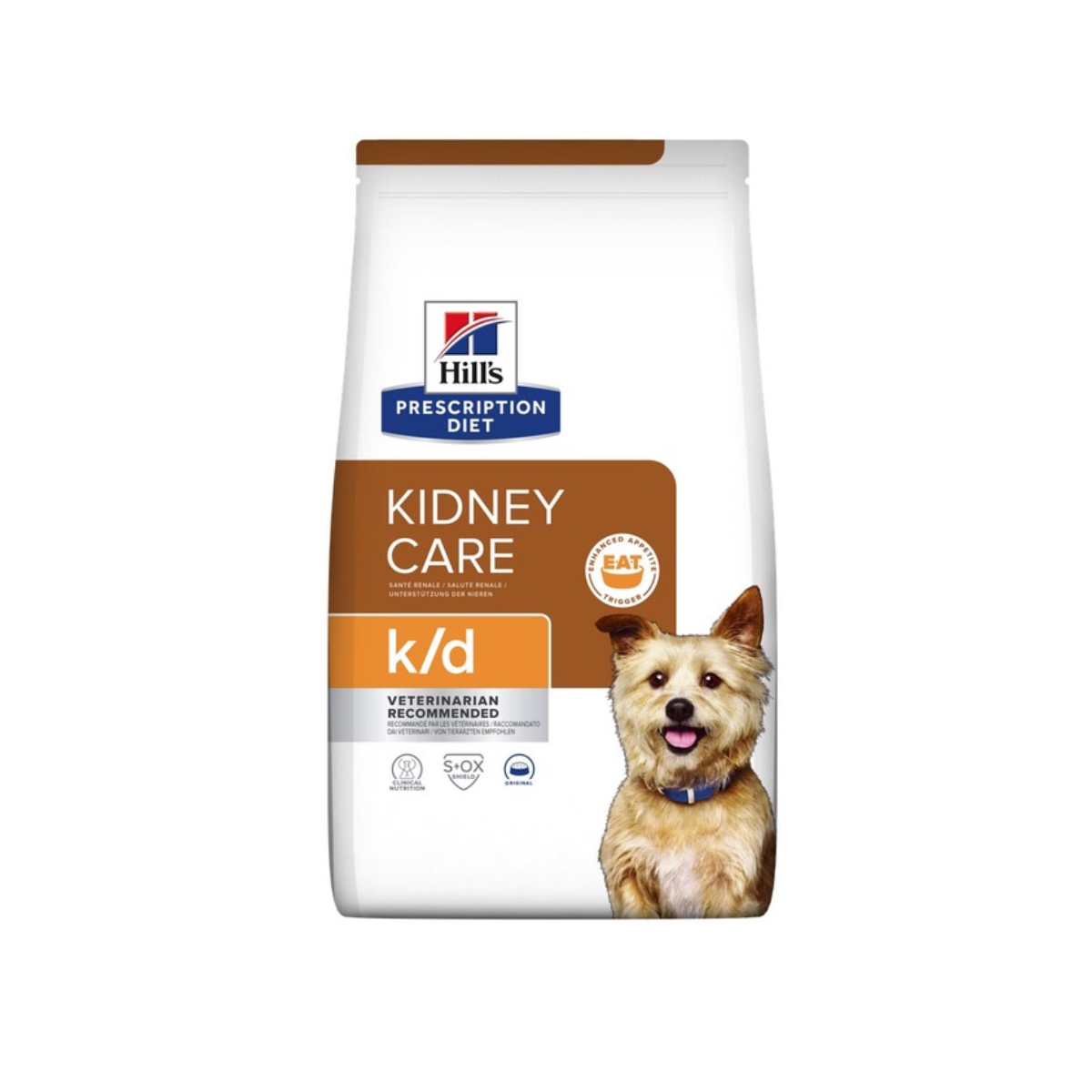 HILL'S PD k/d Kidney Care sausā barība suņiem, 1,5kg - Produkta attēls