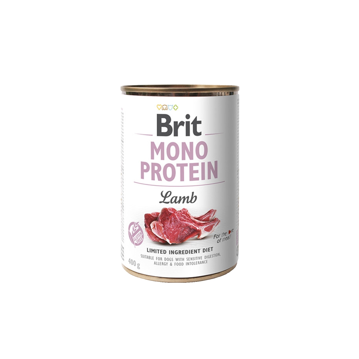 BRIT Care Mono Protein mitrā barība suņiem, jērs, 400 g - Produkta attēls