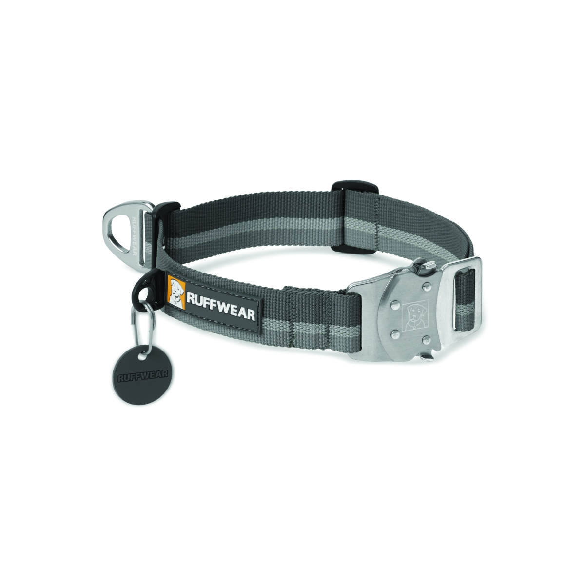 Ruffwear Top Rope kakla siksna, 2, S, pelēka - Produkta attēls