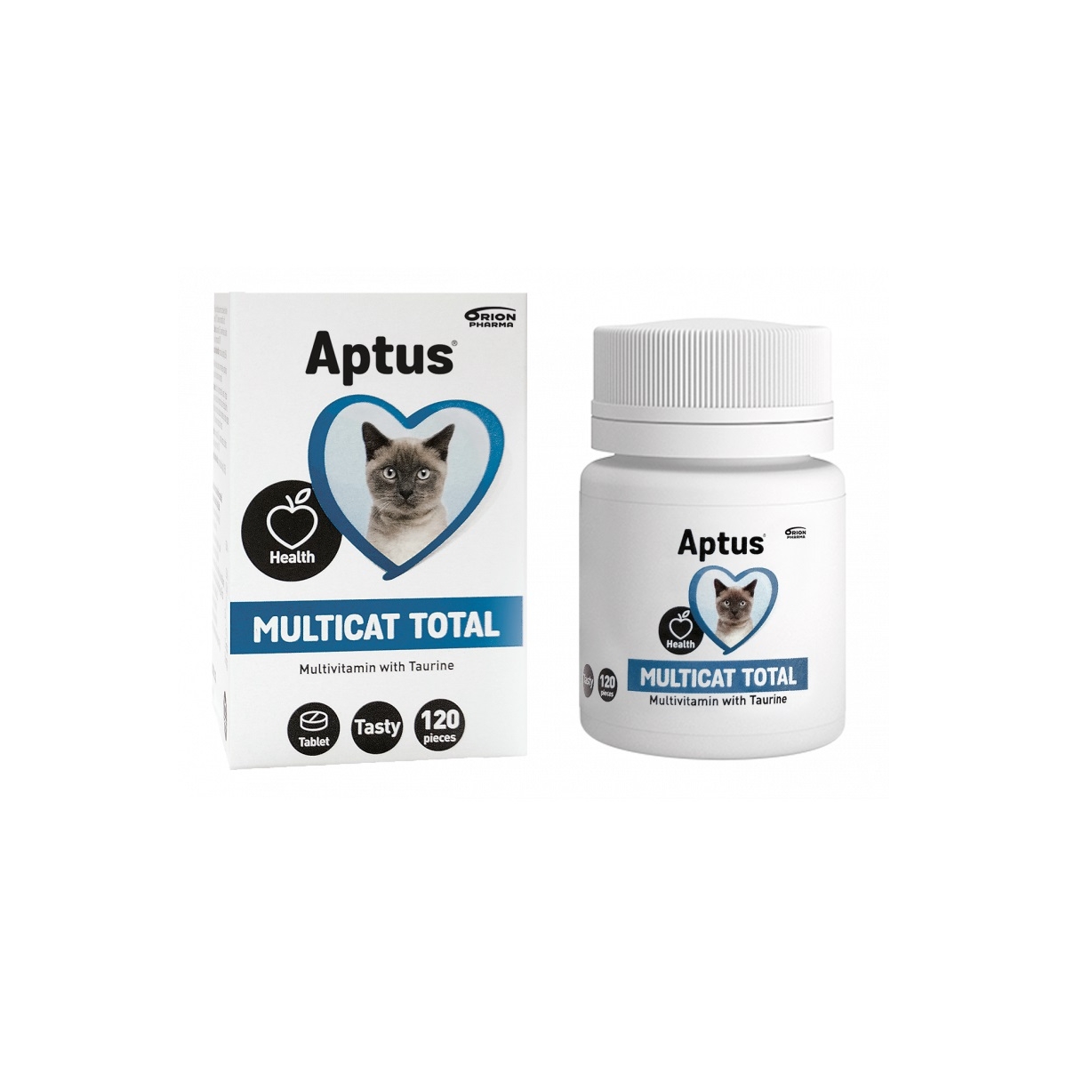 Aptus Multicat Total multivitamīni kaķiem 120 tabl. - Produkta attēls