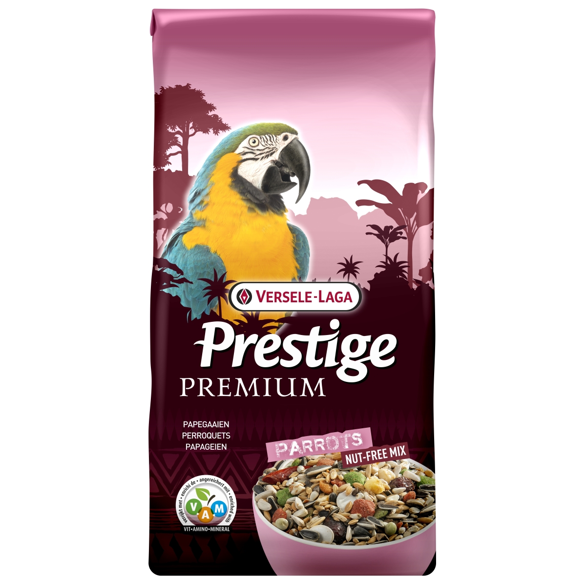 VERSELE-LAGA Premium Prestige Parrots barība papagaiļiem 2 kg - Produkta attēls