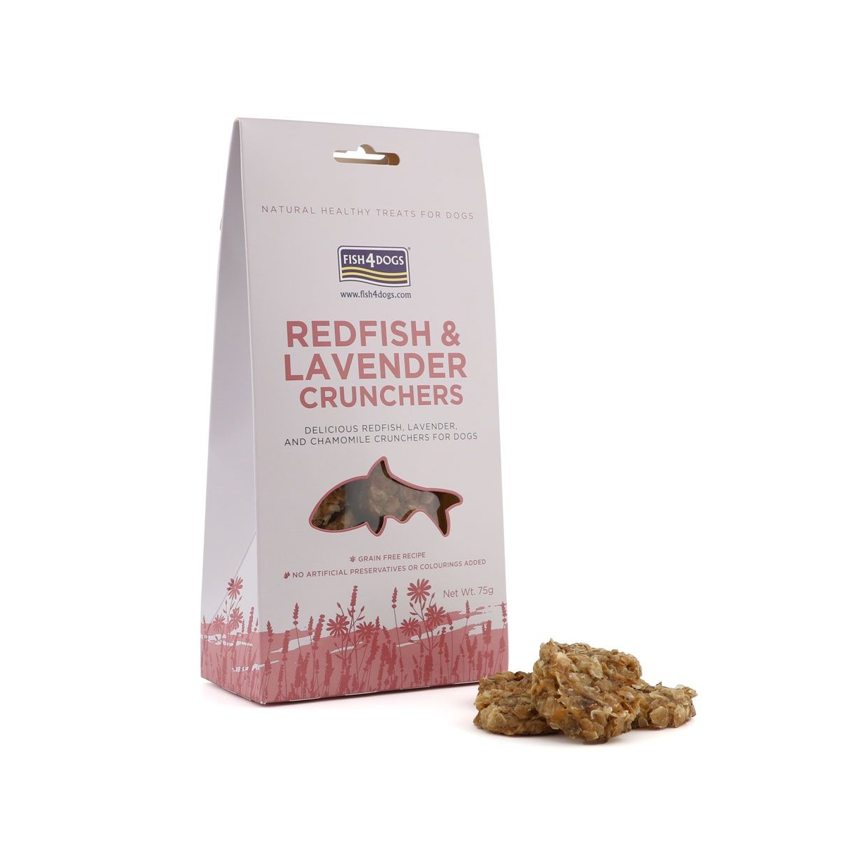 Fish4Dogs Redfish&Lavender kārums suņiem, 75 g - Produkta attēls