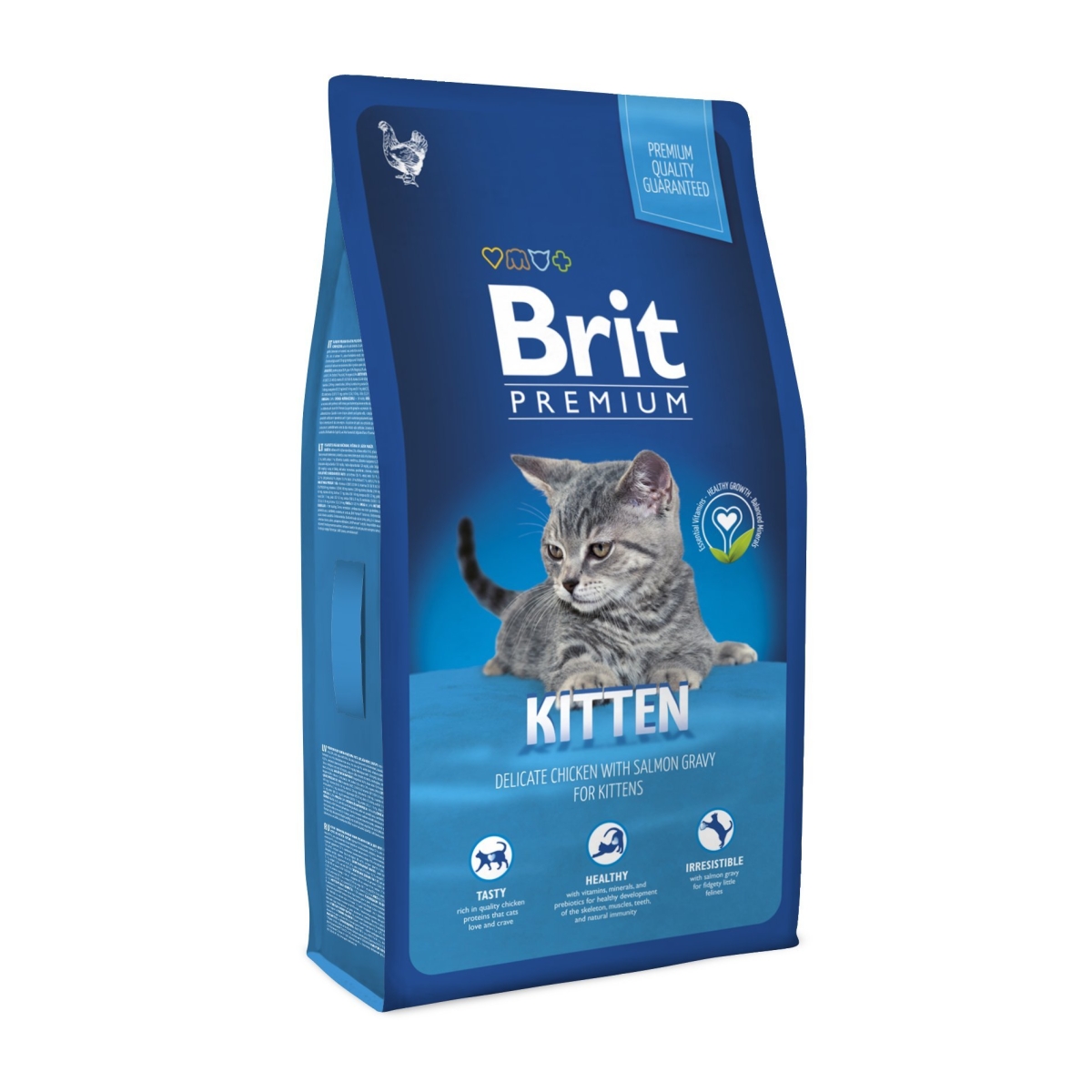 BRIT Premium sausā barība kaķēniem, vista, 300g - Produkta attēls