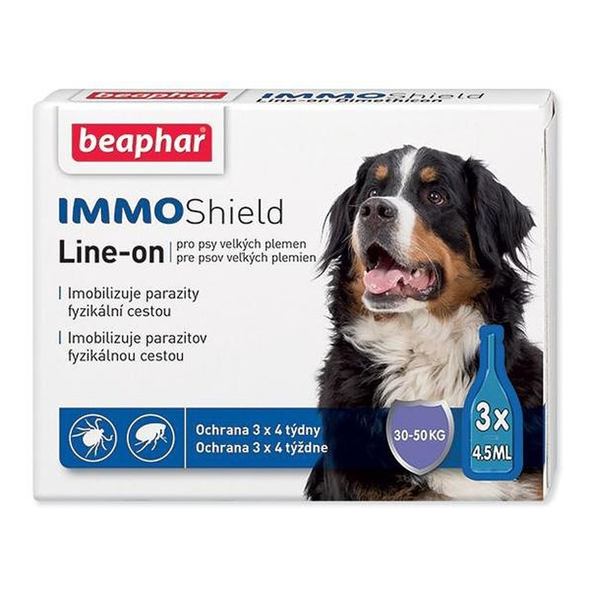 Beaphar Immo Shield Line-on suniem 3x4,5 ml - Produkta attēls