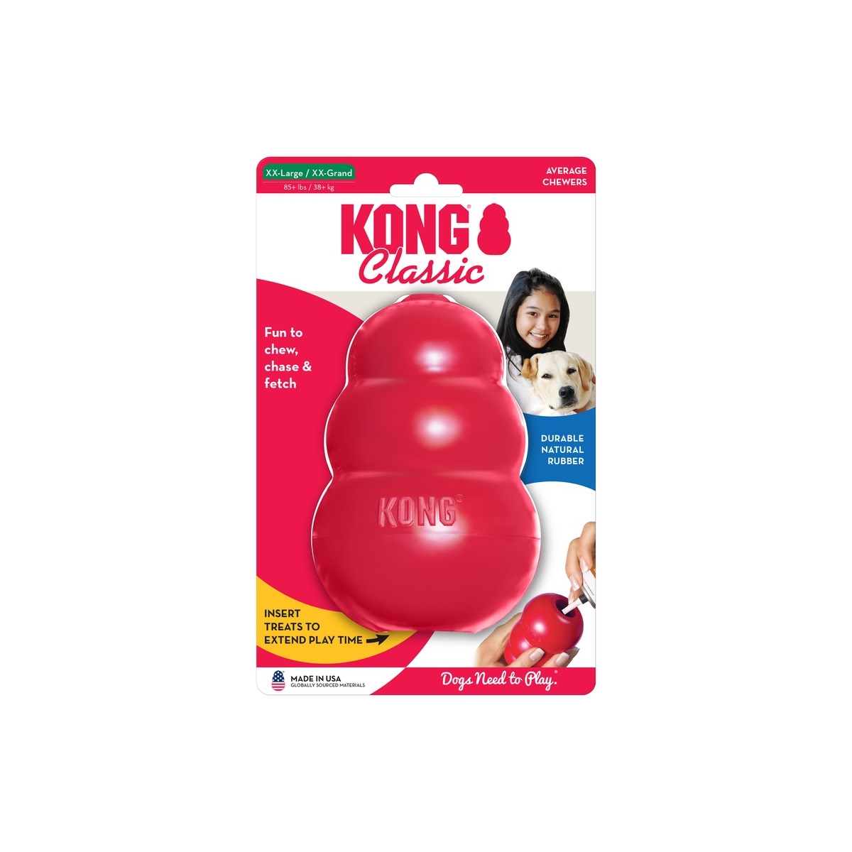 KONG Classic rotaļlieta suņiem, XXL - Produkta attēls