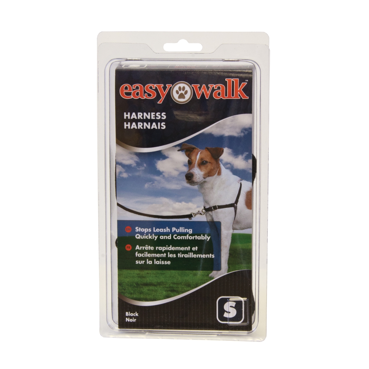 PetSafe Easy Walk krūšu siksna suņiem, S izmērs, melna - Produkta attēls