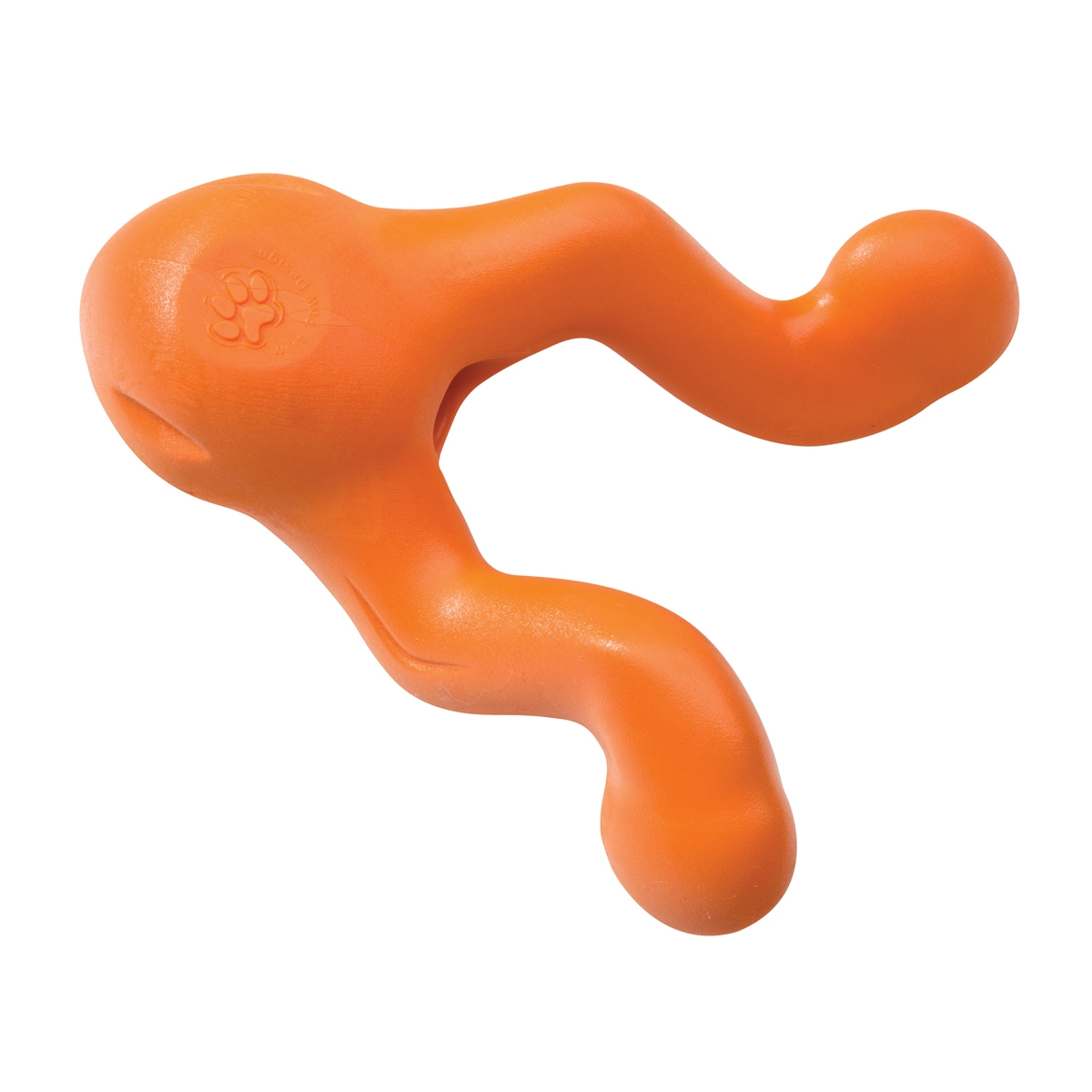 West Paw Tizzi gumijas rotaļlieta suņiem oranža S, 12 cm - Produkta attēls