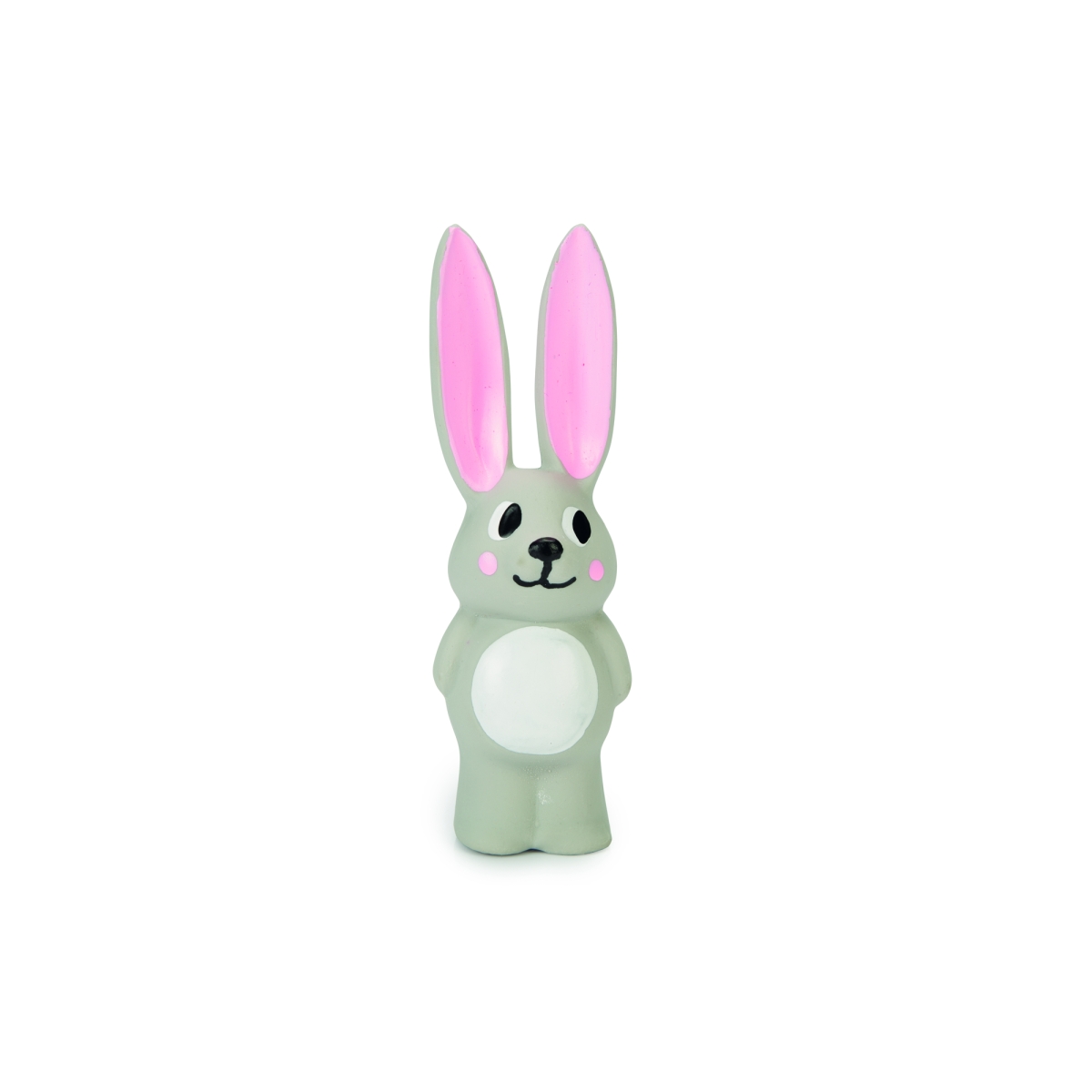 BEEZTEES Latex Rabbit Bula rotaļlieta kucēniem, 14 x 5 x 5 cm - Produkta attēls