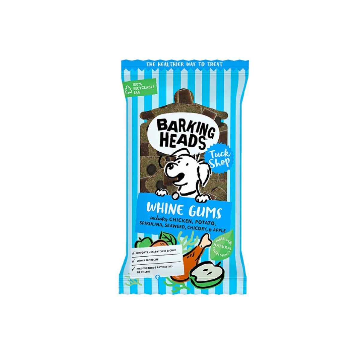 BARKING HEADS Whine Gums kārumi suņiem 150g - Produkta attēls