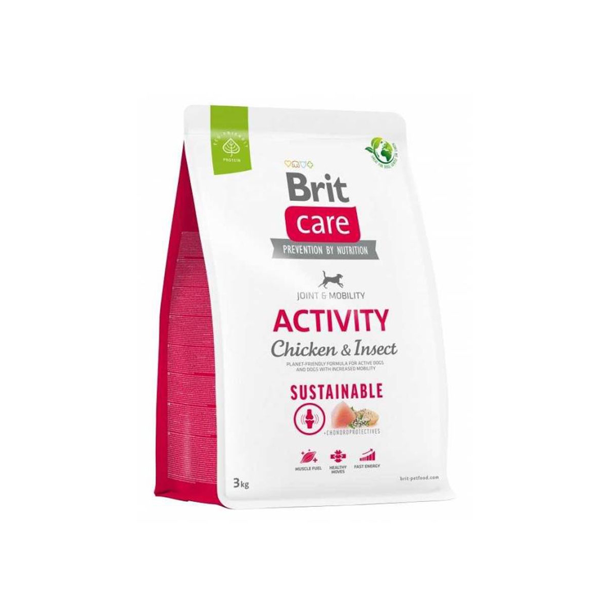 BRIT Care Activity sausā barība suņiem, vista/insekti, 3kg - Produkta attēls