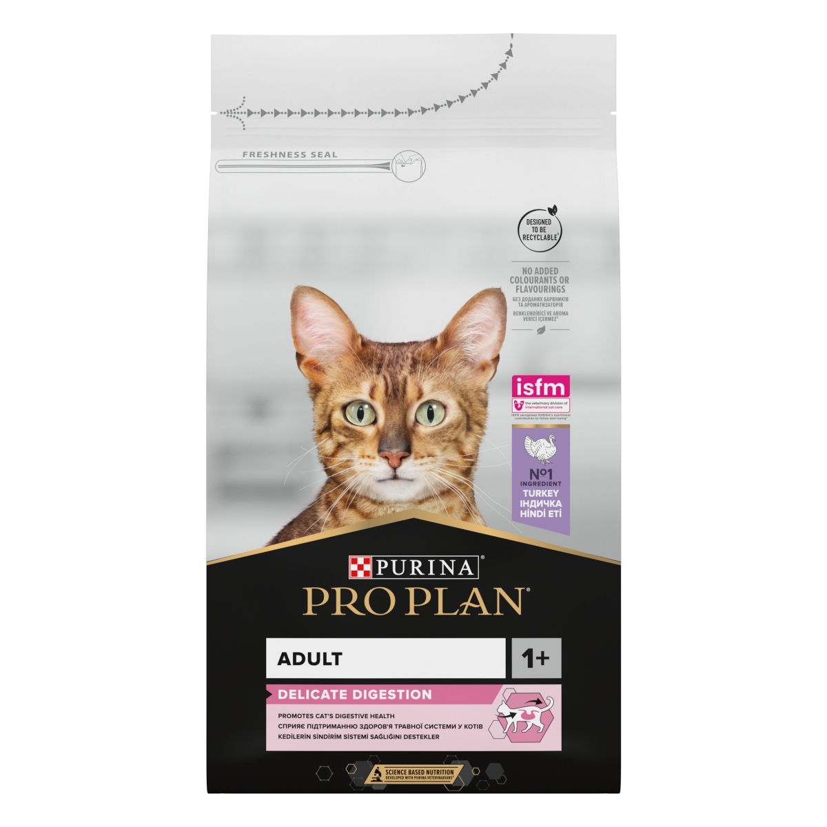 PRO PLAN Delicate sausā barība kaķiem, tītars, 1,5kg - Produkta attēls