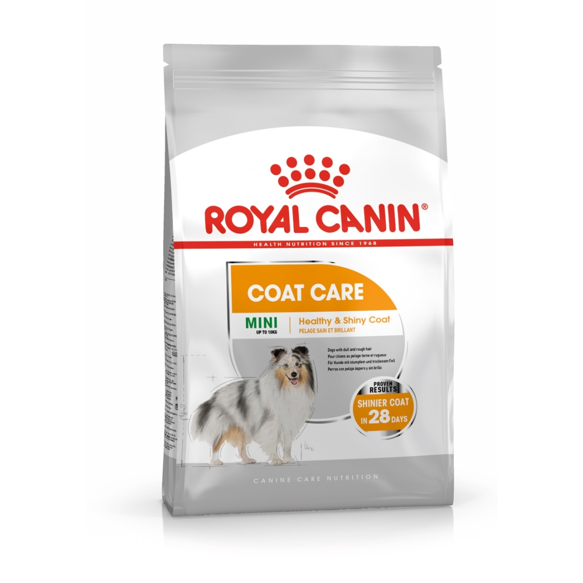 Royal Canin Coat Care Mini sausā barība suņiem, 1kg - Produkta attēls