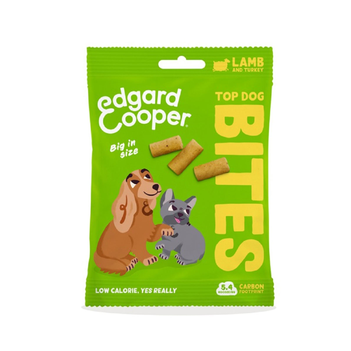 EDGARD COOPER Bites kārumi suņiem jērs/tītars, L, 50g - Produkta attēls