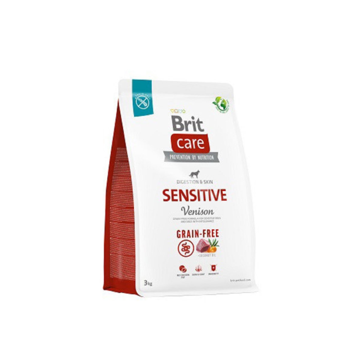 BRIT Care Sensitive sausā barība suņiem briedis/kartupeļi 3kg - Produkta attēls