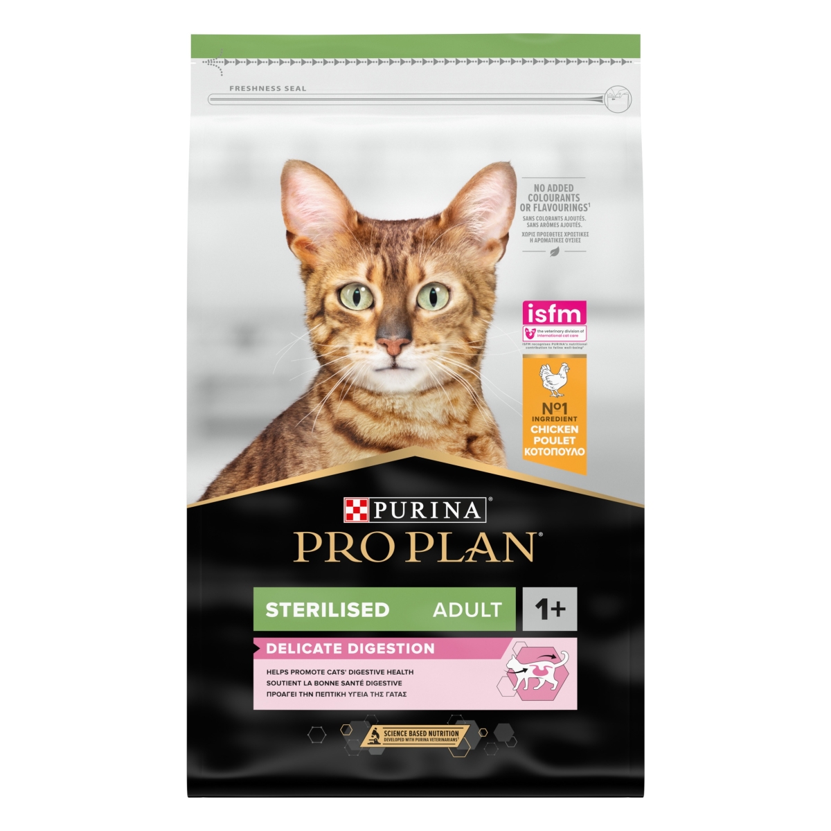 PRO PLAN Delicate Adult sausā barība kaķiem, vista, 10kg - Produkta attēls