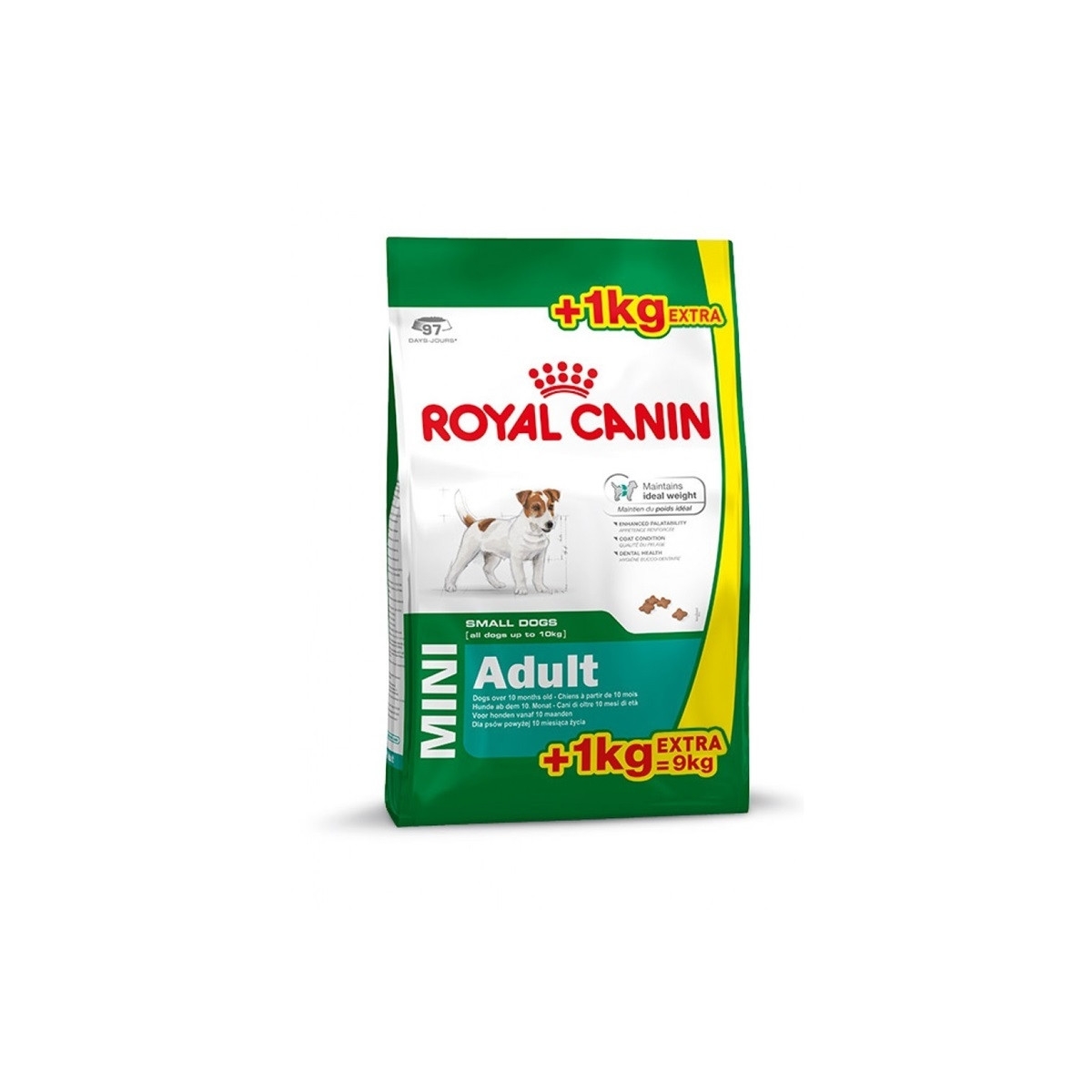 ROYAL KOERA TÄISSÖÖT SHN MINI ADULT 8KG+1KG - Produkta attēls