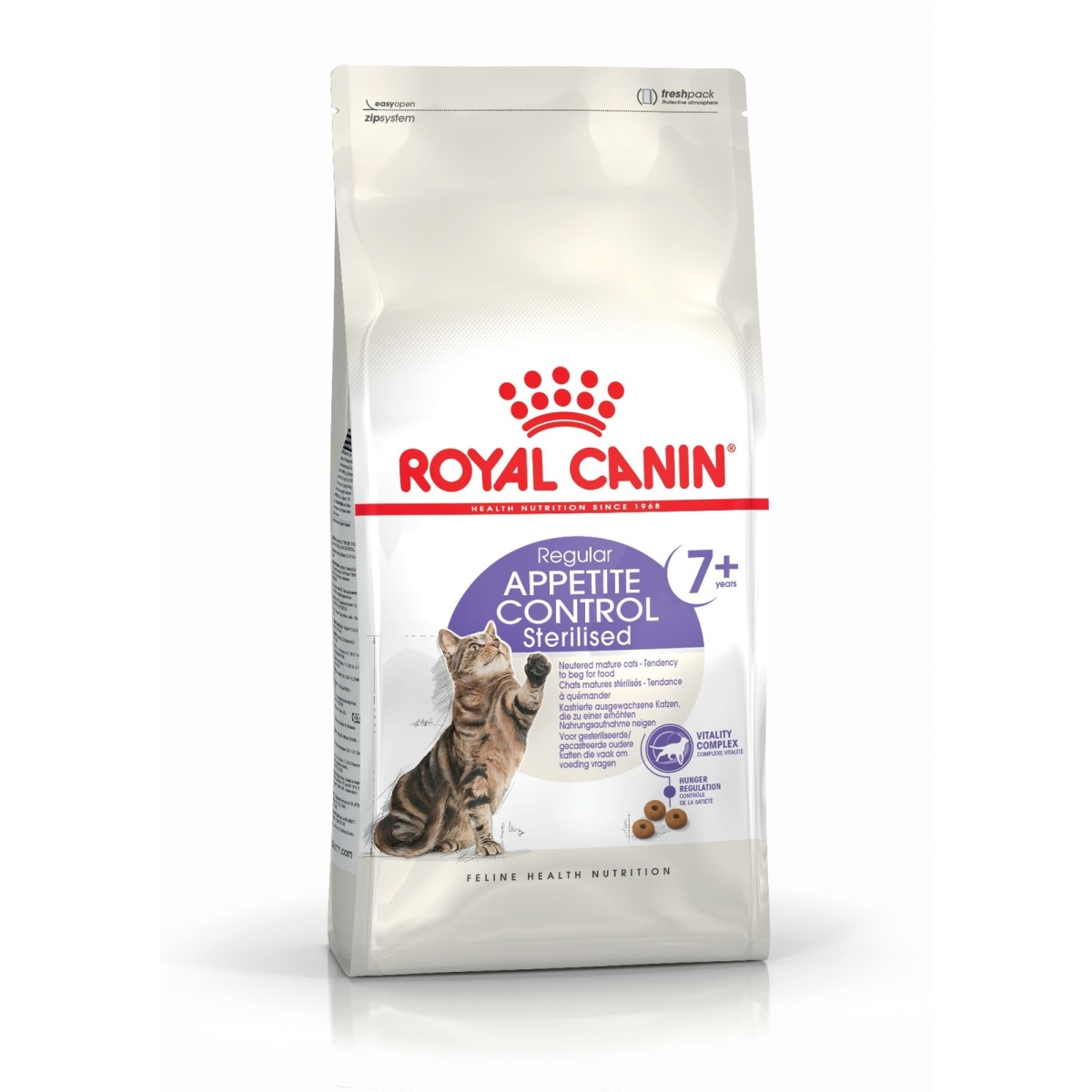 Royal Canin Steril. Appetite Control sausā barība kaķiem, 1,5kg - Produkta attēls