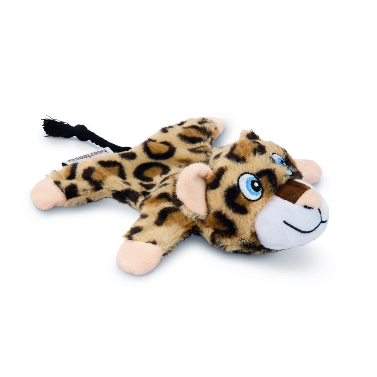 BEEZTEES Taki leopards rotaļlieta sunim, 18 cm, brūna - Produkta attēls