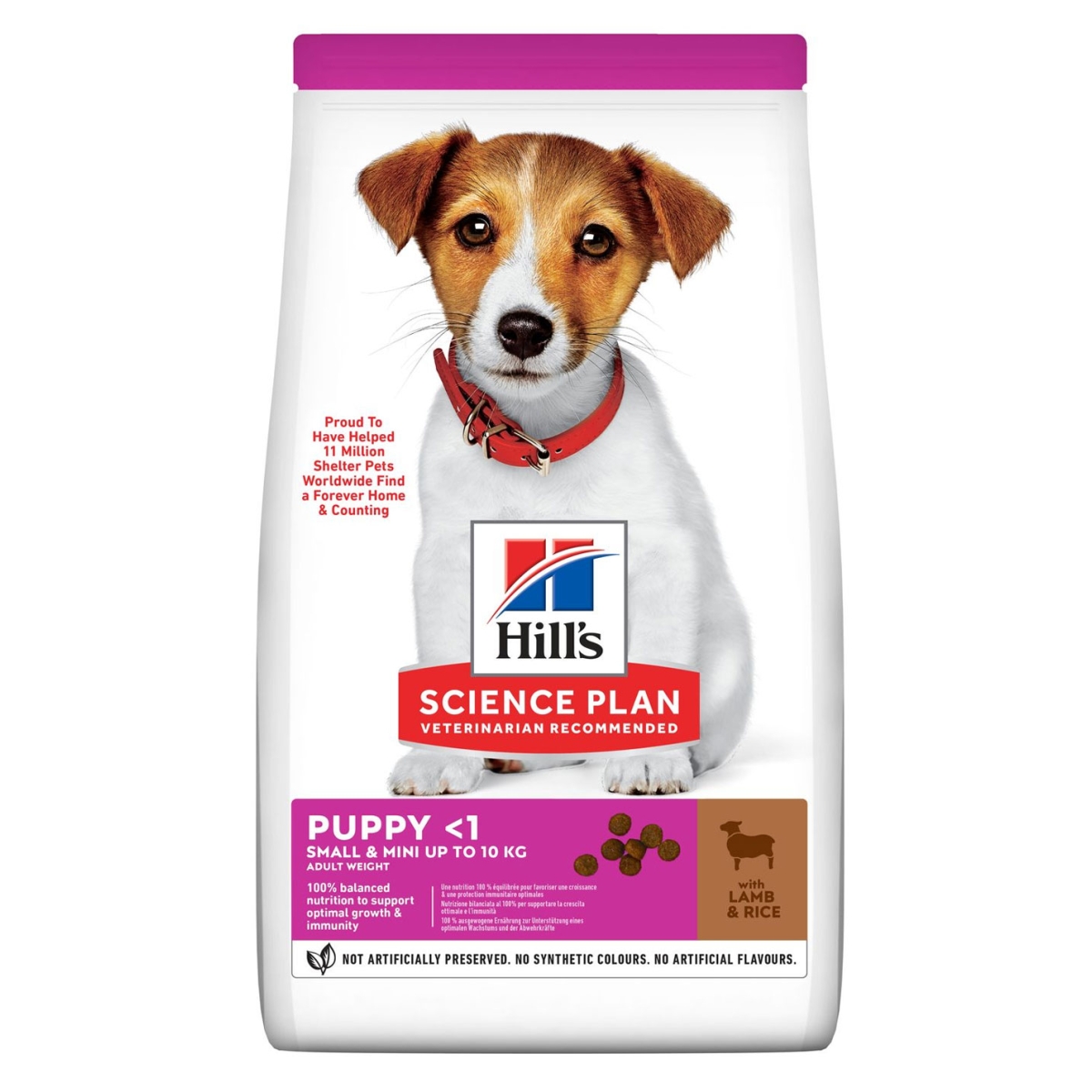 HILL'S SP Small&Mini Puppy sausā barība kucēniem,jērs/rīsi 300g - Produkta attēls