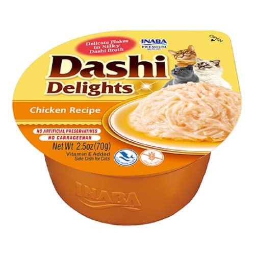 CHURU Dashi Delights kārums kaķiem, vista/siers, 70g