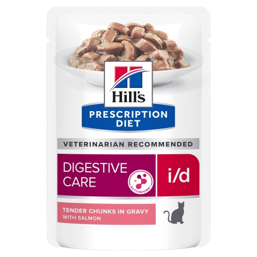 HILL'S PD i/d Digestive Care mitrā barība kaķiem, lasis, 85g