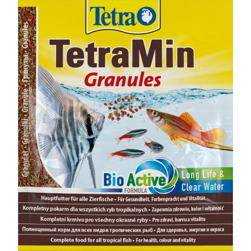 Tetra TetraMin barība-granulas zivīm, 15g