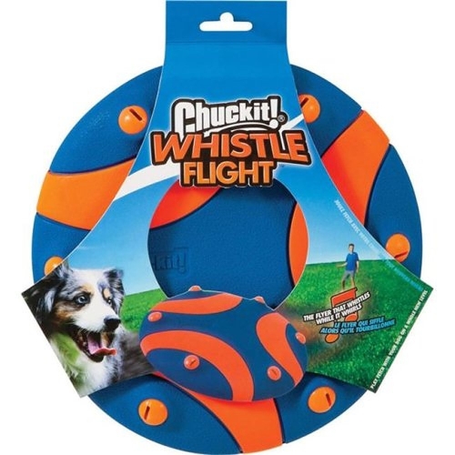 CHUCKIT Whistle Flight frisbee rotaļlieta suņiem