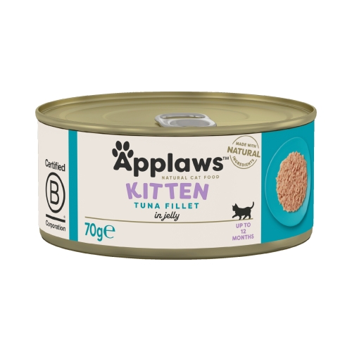 APPLAWS Kitten mitrā barība kaķēniem, tuncis, 70 g